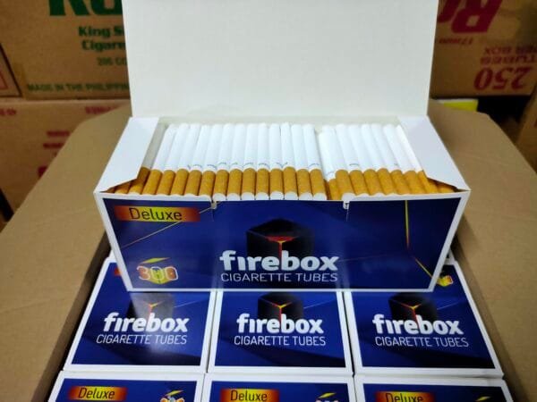 ก้นกรองเปล่าร้อน FIREBOX แดง 1 กล่อง 300 มวน รหัส-A3 - Image 2
