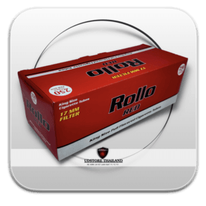 ก้นกรอง Rollo-แดง คุณภาพดีในบรรจุภัณฑ์ 250 มวน