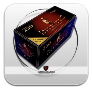 A.2"ก้นกรอง INVICTUS แดง บรรจุ 250 มวน ราคา 110.บาท