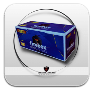 ก้นกรองเปล่าร้อน FIREBOX แดง 1 กล่อง 300 มวน รหัส-A3