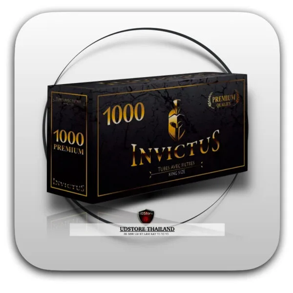 A7-ก้นกรองเปล่า 1000แดงINVICTUS