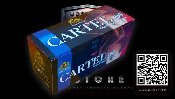 ก้นกรองเปล่าร้อน CARTEL แดง 1 กล่อง 300 มวน-รหัส A4 - Image 7